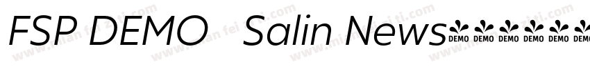 FSP DEMO   Salin News字体转换
